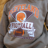 Cleveland Football Vintage Crewneck